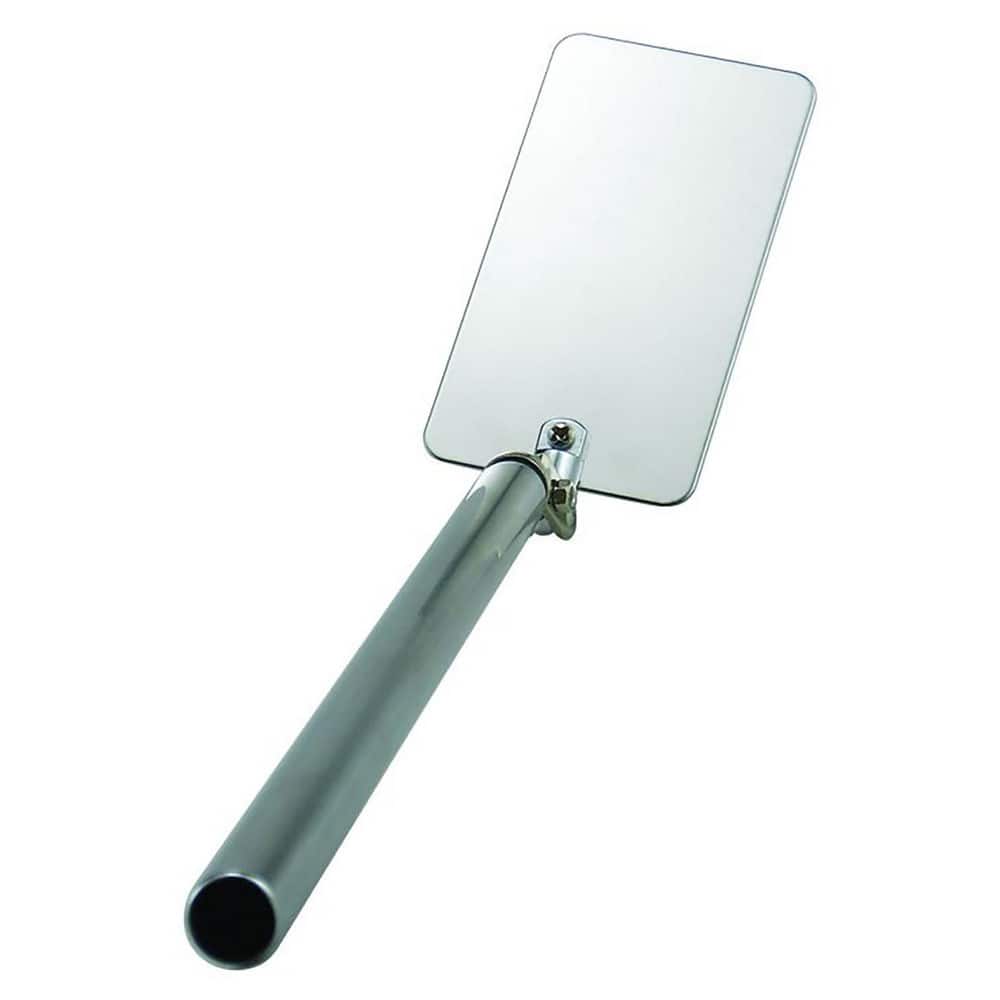 Square Metal Flame Inspection Mirror Square Metal Flame Inspection Mirror