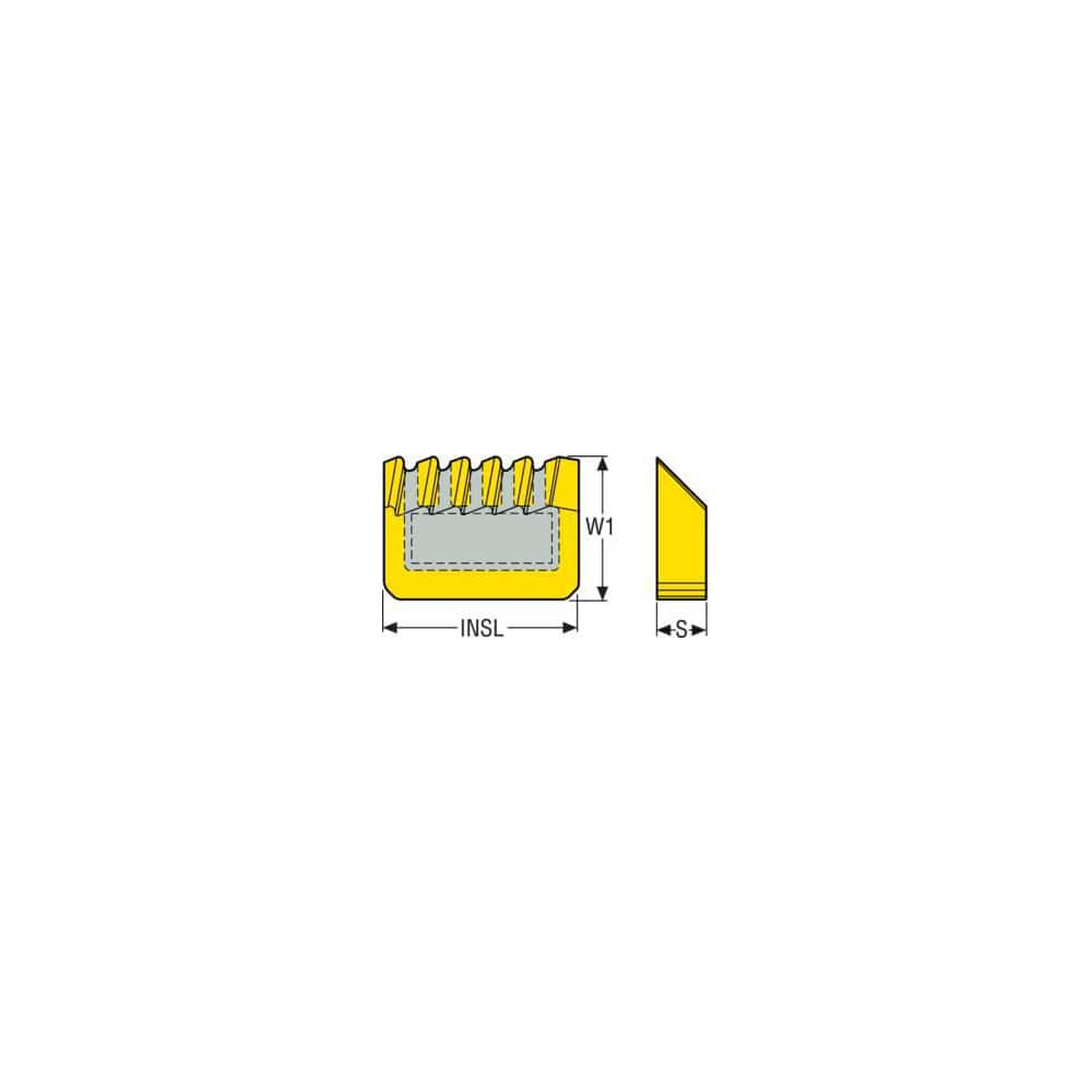 Chipbreakers For Indexables; Shape: Rectangle; Compatible Included Angle: 90; Chipbreaker Code: C; Insert Inscribed Circle: 0.4530 in; Thickness (Decimal Inch): 0.1180 in; Cutting Direction: Right Hand; Tool Material: Carbide; Thickness: 0.1180 in; Chipbr