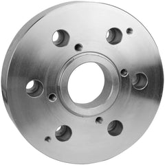 Lathe Chuck Adapter Back Plates; Nominal Chuck Size: 6 in; Mount Type: A1-5;A2-5; Spindle Nose Type: A Series; Chuck Compatibility: 1-302-0600; Through-hole Diameter: 1.772 in; Chuck Diameter Compatibility: 6 in; Material: Steel; Chuck Diameter Compatibil