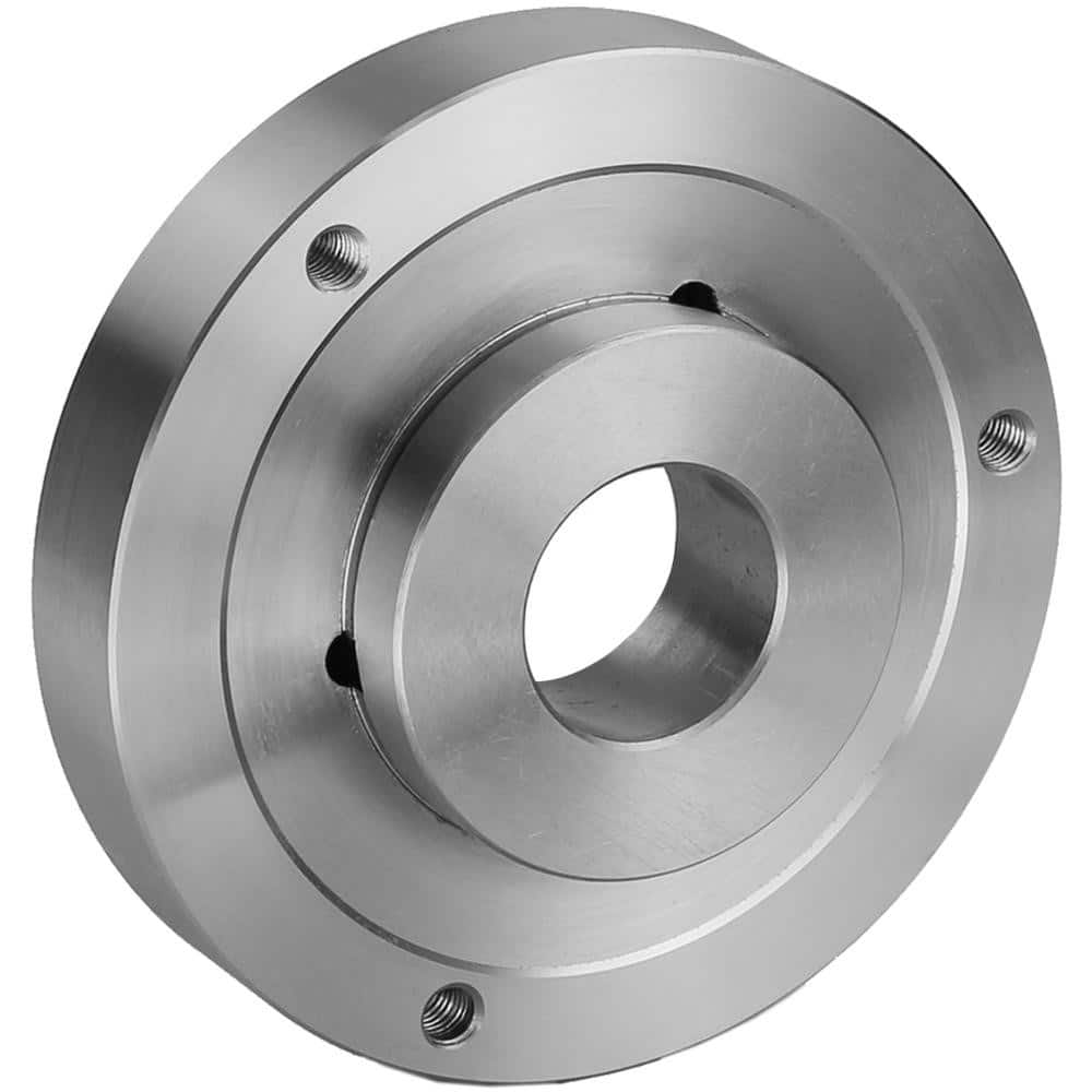 Lathe Chuck Adapter Back Plates; Nominal Chuck Size: 10 in; Mount Type: A1-6;A2-6; Spindle Nose Type: A Series; Chuck Compatibility: 1-101-1000,1-103-1000,1-151-1000,1-153-1000; Through-hole Diameter: 2.992 in; Chuck Diameter Compatibility: 10 in; Materia