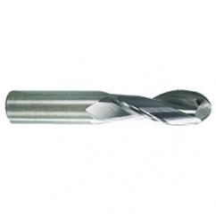 3/8 TuffCut AL 2 Fl Ctr Cut Ball Al End Mill - Exact Industrial Supply