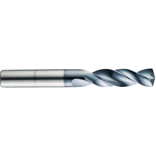 ‎I Dia. x 5/16″ Shank × 2-5/64″ Flute Length × 3-5/8″ OAL, 5xD, 145°, TA, 2 Flute, External, Round Solid Carbide Drill - Exact Industrial Supply