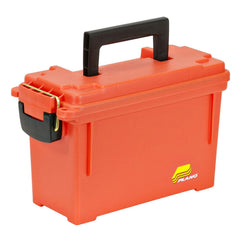 Tool Boxes, Cases & Chests; Material: Plastic; Color: Orange; Overall Depth: 5 in; Overall Height: 7 in; Overall Width: 12; Number Of Trays: 0; Number Of Compartments: 1.000