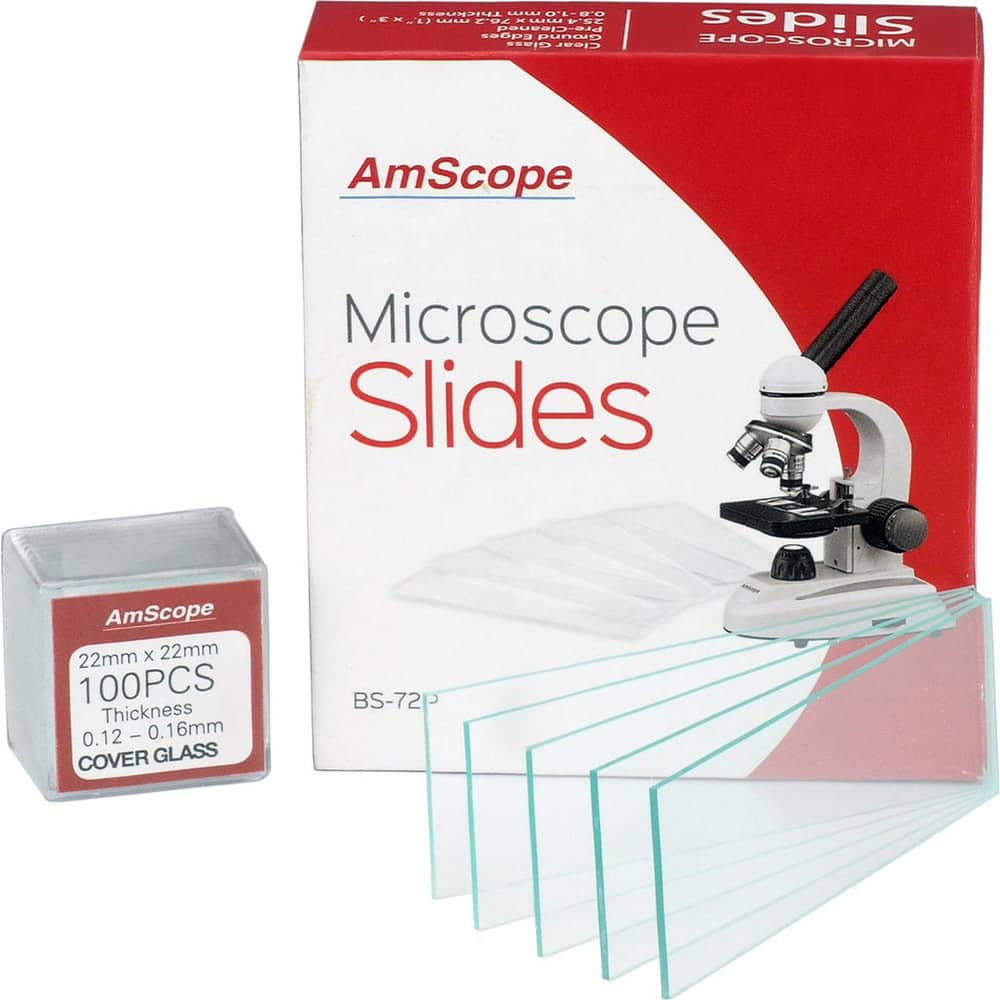 Microscope & Magnifier Accessories; Accessory Type: Slides; Includes Magnifying Lens: No; For Use With: Microscopes