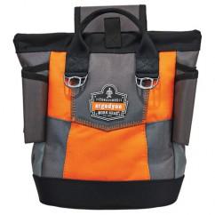5527 ORANGE TOPPED TOOL POUCH-HINGE - Exact Industrial Supply
