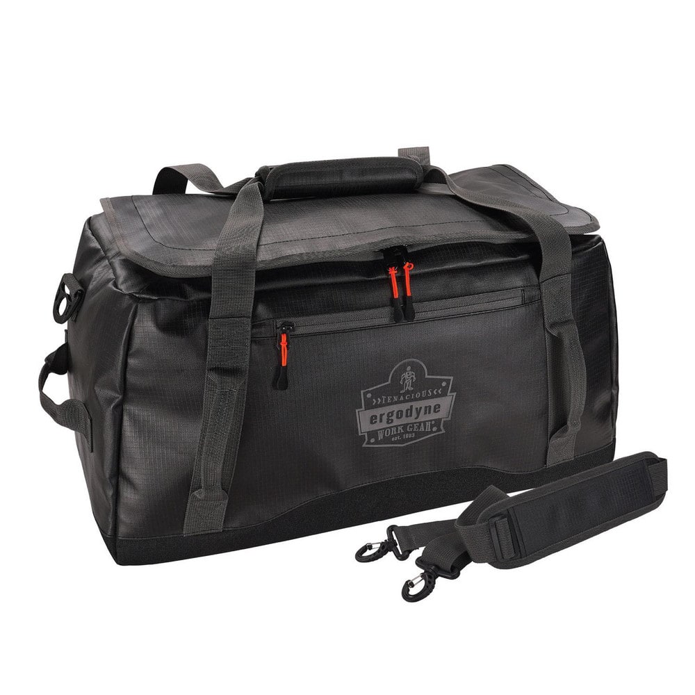 Empty Gear Bags; Bag Type: Duffel Bag; Capacity (Cu. In.): 55.000; Overall Length: 23.20; Features: Heavy-Duty and Water-Resistant Tarpaulin with 600D Coated Polyester; Series: 5031; Material: Tarpaulin; Color: Black; Height (Inch): 12.6 in; Overall Heigh