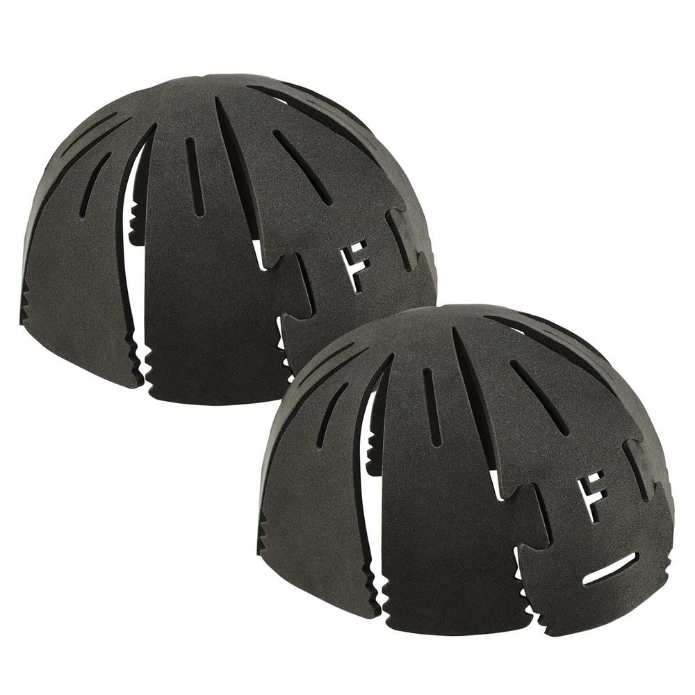 Bump Caps; Bump Cap Type: Insert Only; Material: Foam; Adjustment Type: Non-Adjustable; Color: Black; Vented: Yes; Slotted: Yes