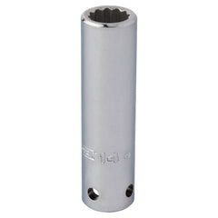 Hand Sockets; Socket Type: Deep Socket; Drive Style: Hex; Material: Steel; Insulated: No; Tether Style: Tether Ready; Standards: ASME B107.110-2012; Number Of Points: 12; Overall Length: 3.25