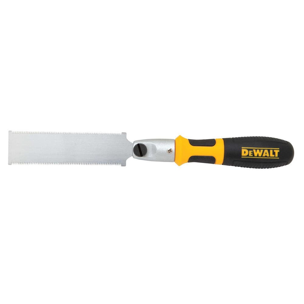 Handsaws; Tool Type: Flush Cut; Applications: Drywall; Handle Material: Plastic; Blade Length: 5 in; Insulated: No; Non-sparking: No; Teeth Per Inch: 23; Features: Double-sided blade for making inside cuts from the left or right; Blade Material: Steel; Ov