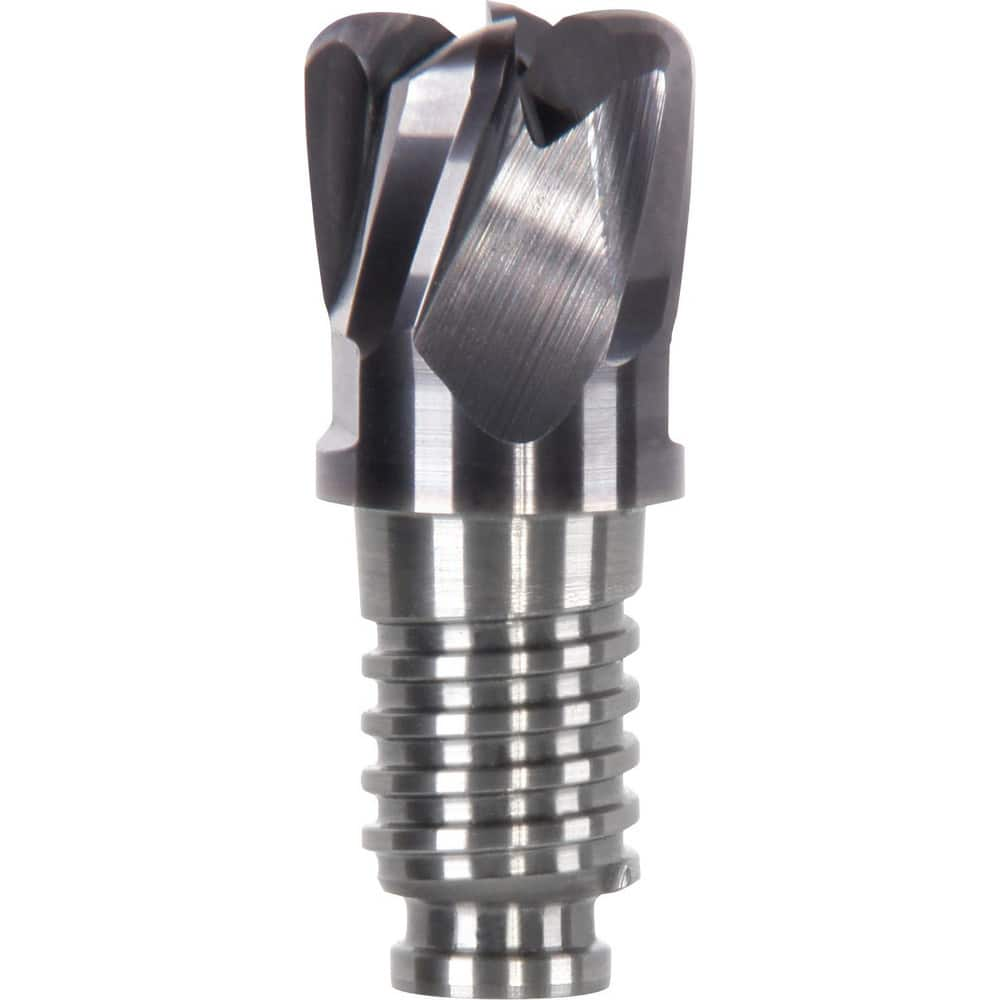 Milling Tip Inserts; Milling Tip Type: High Feed; Tool Material: Carbide; Manufacturer Grade: Submicron; Insert Hand: Right Hand; Chipbreaker: No; Series: Haimer Mill; Coating Process: PVD; Number Of Flutes: 6