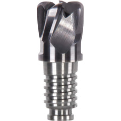 Milling Tip Inserts; Milling Tip Type: High Feed; Tool Material: Carbide; Manufacturer Grade: Submicron; Insert Hand: Right Hand; Chipbreaker: No; Series: Haimer Mill; Coating Process: PVD; Number Of Flutes: 4