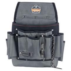 5548 GRAY ELECTRICIAN'S POUCH-SYNTH - Exact Industrial Supply
