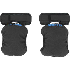 Knee Pads; Strap Type: Hook & Loop; Closure Type: Hook & Loop; Hard Protective Cap: No; Size: Universal; Padding Material: Rubber; Color: Black; Features: Soft Lining for Comfortable Kneeling; Velcro Fastening; Number of Straps: 2; Strap Material: Leather