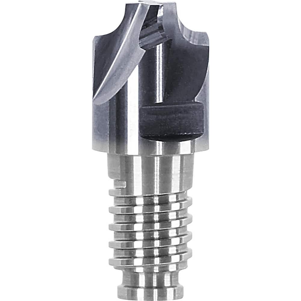 Milling Tip Inserts; Milling Tip Type: Corner Rounding; Tool Material: Carbide; Manufacturer Grade: Submicron; Insert Hand: Right Hand; Chipbreaker: No; Series: Haimer Mill; Number Of Flutes: 4