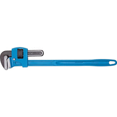 Stillson Type Pipe Wrench: 12″ OAL, Heat Treated Steel 1-1/4″ Max Pipe Capacity