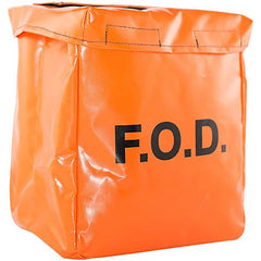 Tool Bags & Tool Totes; Closure Type: Hook & Loop; Material: Vinyl; Overall Width: 10; Overall Depth: 8 in; Overall Height: 12 in; Color: Orange; Number Of Pockets: 1.000