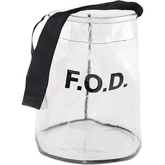 Tool Bags & Tool Totes; Closure Type: No Closure; Material: Vinyl; Overall Width: 12; Overall Depth: 12 in; Overall Height: 15 in; Color: Clear; Number Of Pockets: 1.000