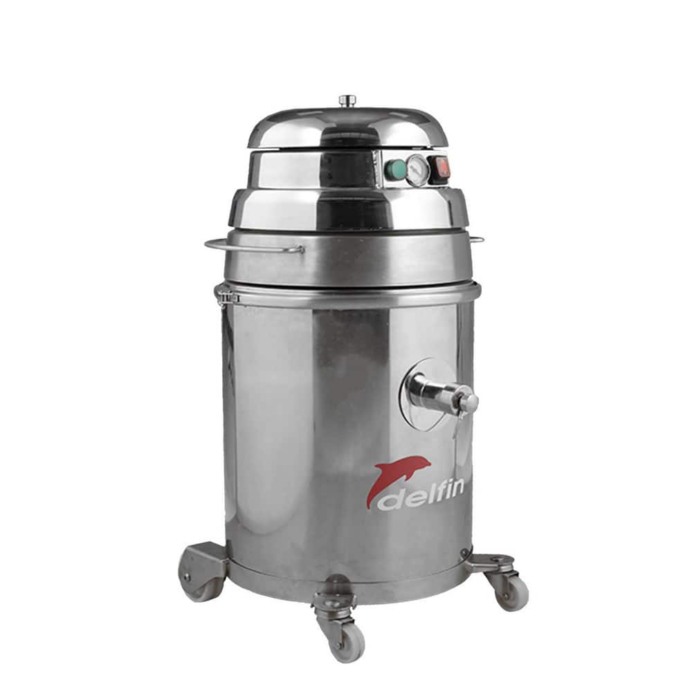 HEPA & Critical Vacuum Cleaners; Vacuum Type: Industrial Vacuum; Cleanroom Vacuum; Power Type: Electric; Filtration Type: Unrated; Tank Capacity (Gal.): 6.6 gal; Tank Material: Stainless Steel; Maximum Air Flow: 105.90; Bag Included: Yes; Vacuum Collectio