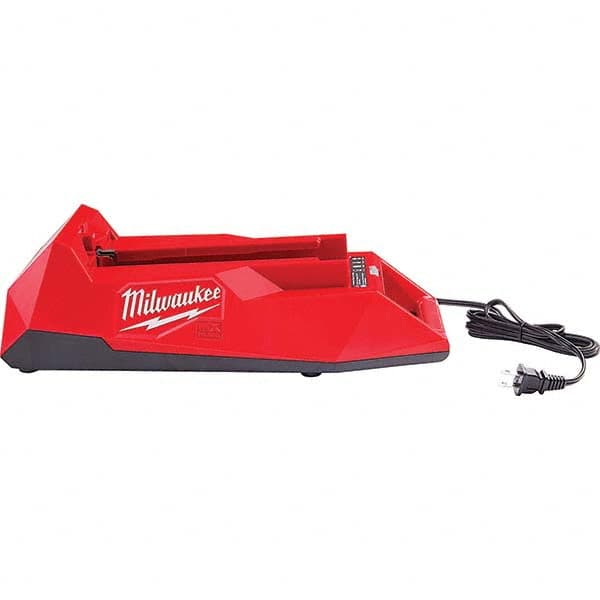 Milwaukee Tool - Power Tool Chargers Voltage: 120 Battery Chemistry: Lithium-Ion - Exact Industrial Supply