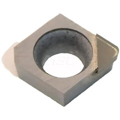 Turning Insert:  CCMW04X104RH NPD10,  Polycrystalline Diamond Uncoated Finish,  Neutral,  0.0709″ Long,  0.0157″ Corner Radius,  80.0 &deg N/A Diamond,  Series  NPD10