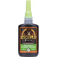 GorillaPro - 50 mL Bottle, Green, Press Fit Retaining Compound - Exact Industrial Supply