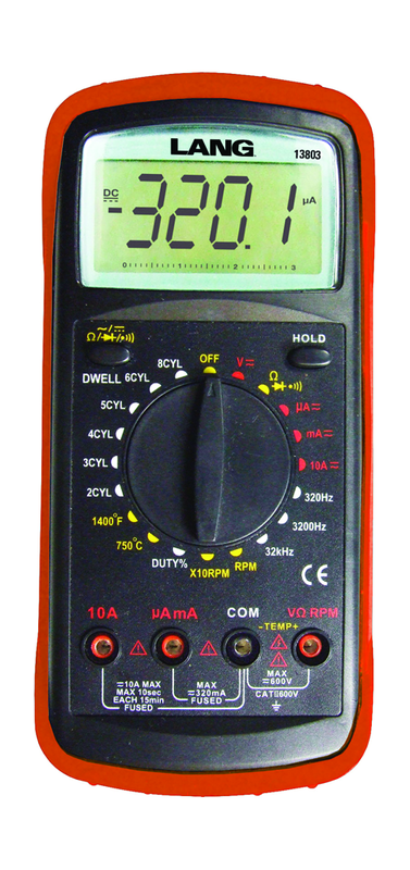 #13803 - Measures ACV/DCA - ACA/DCA - Digital Multimeter - Exact Industrial Supply