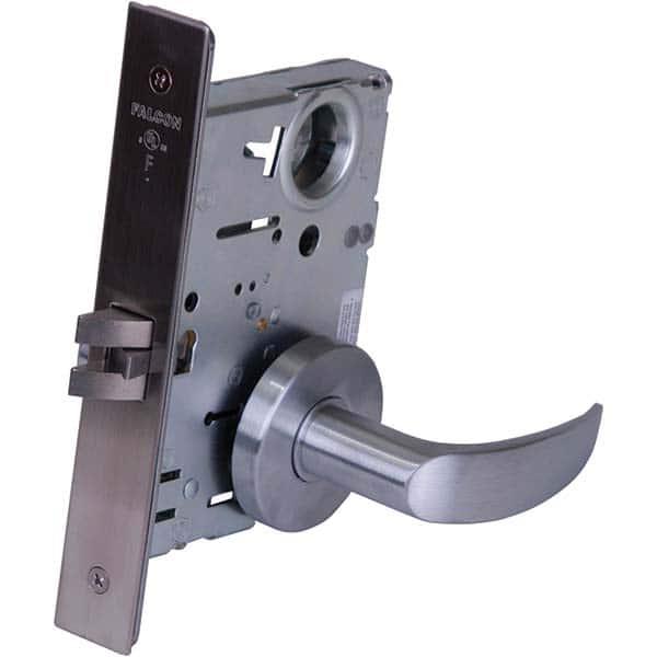Falcon - Lever Locksets Type: Passage Door Thickness: 1-3/4 - Exact Industrial Supply