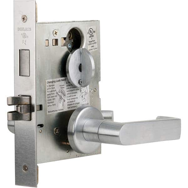 Schlage - Lever Locksets Type: Entry Door Thickness: 1-3/4 - Exact Industrial Supply