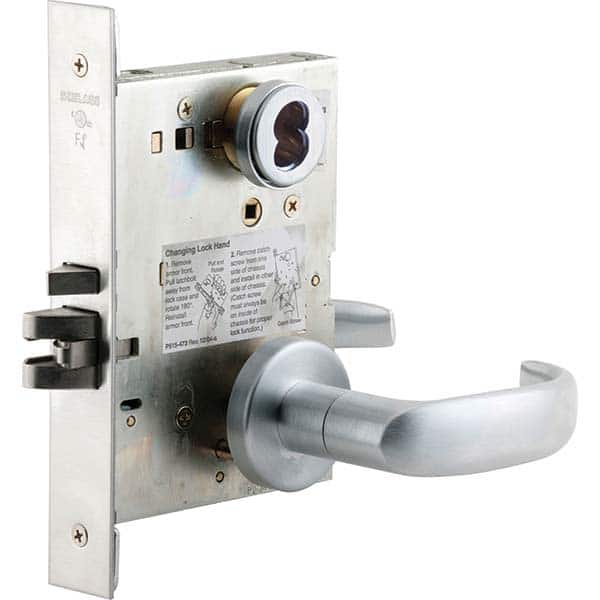 Schlage - Lever Locksets Type: Entry Door Thickness: 1-3/4 - Exact Industrial Supply