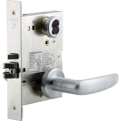Schlage - Lever Locksets Type: Classroom Door Thickness: 1-3/4 - Exact Industrial Supply