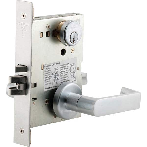 Schlage - Lever Locksets Type: Storeroom Door Thickness: 1-3/4 - Exact Industrial Supply