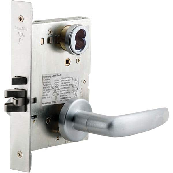 Schlage - Lever Locksets Type: Entry Door Thickness: 1-3/4 - Exact Industrial Supply