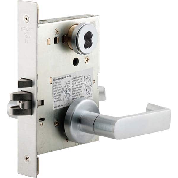 Schlage - Lever Locksets Type: Storeroom Door Thickness: 1-3/4 - Exact Industrial Supply