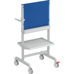 Treston - Tool Storage Carts Load Capacity (Lb.): 772.000 Color: Gray; Blue - Exact Industrial Supply