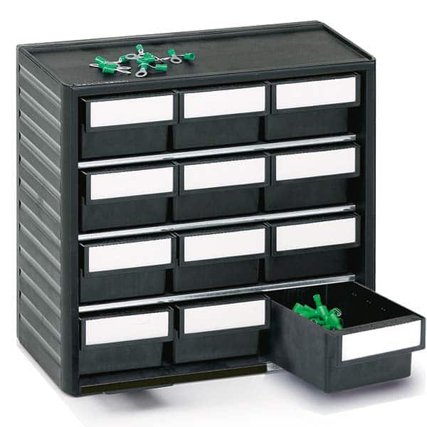 Treston - Small Parts Cabinets Type: Small Part Cabinet Number of Drawers: 12.000 - Exact Industrial Supply