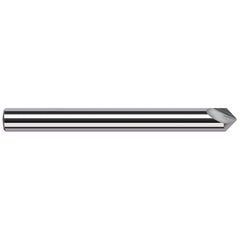 Harvey Tool - 90° 3/16" Diam 2" OAL Tip Radius Engraving Cutters - Exact Industrial Supply