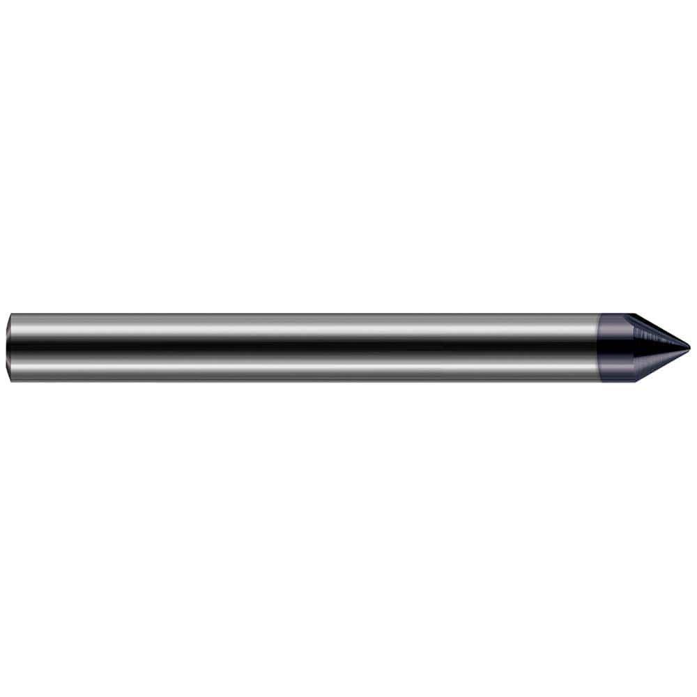 Harvey Tool - 40° 1/8" Diam 1-1/2" OAL Tip Radius Engraving Cutters - Exact Industrial Supply