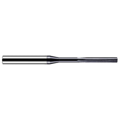 Chucking Reamer: 0.025″ Dia, 1-1/2″ OAL, 3/16″ Flute Length, Straight Shank, Solid Carbide 4 Flute