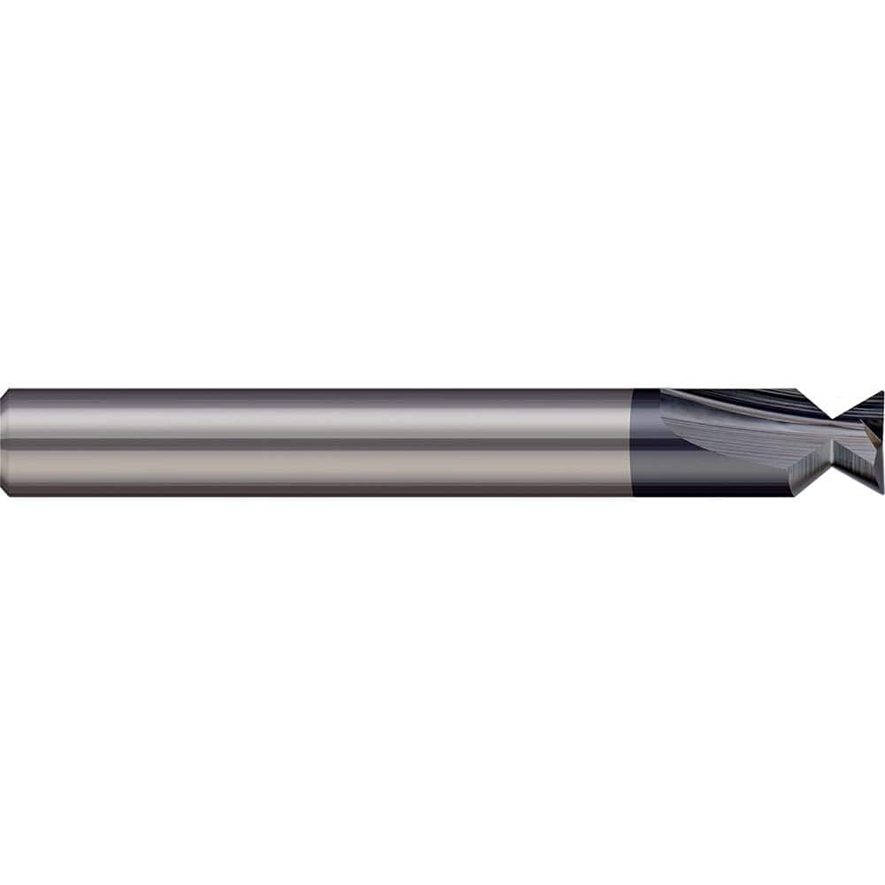 Harvey Tool - 70° 1/2" Cut Diam, 7/32" Cut Width, Solid Carbide Dovetail Cutter - Exact Industrial Supply