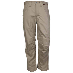 MCR Safety - Pants & Chaps; Garment Style: Pants ; Garment Type: Arc Flash; Flame Resistant/Retardant ; Waist Size (Inch): 34 ; Color: Tan ; Material: Cotton; Nylon Twill ; Hazardous Protection Level: HRC 2 - Exact Industrial Supply