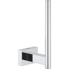 Grohe - Washroom Shelves, Soap Dishes & Towel Holders; Type: Spare Toilet Paper Holder ; Material: Metal ; Length (Inch): 4-3/4 ; Width (Inch): 1.75 ; Depth (Inch): 2.3622 ; Finish/Coating: Chrome - Exact Industrial Supply