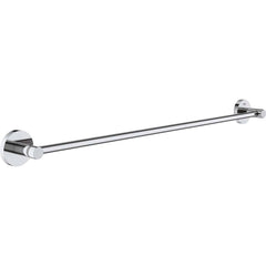 Grohe - Washroom Shelves, Soap Dishes & Towel Holders; Type: Towel Bar ; Material: Metal ; Length (Inch): 23.6000 ; Width (Inch): 2-1/8 ; Depth (Inch): 2.3622 ; Finish/Coating: Chrome - Exact Industrial Supply