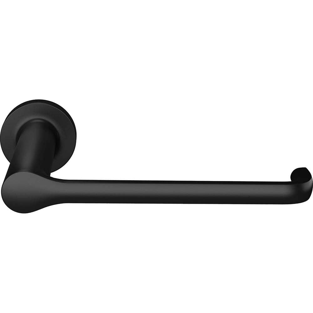American Standard - Washroom Shelves, Soap Dishes & Towel Holders; Type: Toilet Paper Holder ; Material: Metal ; Length (Inch): 6-3/8 ; Width (Inch): 2 ; Depth (Inch): 4.0625 ; Finish/Coating: Matte Black - Exact Industrial Supply