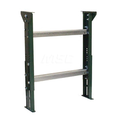 Conveyor Accessories; Type: H Stand; Width (Inch): 57; For Use With: Conveyor of 4″ channel frames and 55″ BF channel frames; Overall Height: 37.2500 in; Material: Steel; Overall Length (Inch): 8.00; Length: 8.00; Overall Length: 8.00; Accessory Type: H S