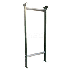 Conveyor Accessories; Type: H Stand; Width (Inch): 37; For Use With: Conveyor of 2-1/2 and 3-1/2″ channel frames and 36″ BF channel frames; Overall Height: 67.0000 in; Material: Steel; Overall Length (Inch): 8.00; Length: 8.00; Overall Length: 8.00; Acces