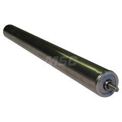 Roller Skids; Roller Material: Stainless Steel; Load Capacity: 149; Color: Chrome; Finish: Natural; Compatible Surface Type: Smooth; Roller Length: 7.0000 in; Roller Width: 1.3750; Roller Height: 1.375 in; Roller Diameter: 1.3750; Overall Height: 1.375 in