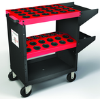 48 Slot - HSK 63A Toolscoot Cart - Exact Industrial Supply