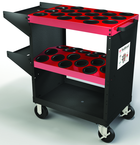 36 Slot - HSK 100A Toolscoot Cart - Exact Industrial Supply