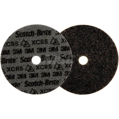 Quick-Change Disc: CD, 7″ Disc Dia, Ceramic, Non-Woven Gray, Non-Woven Backed, 8,600 RPM