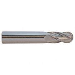 16mm TuffCut GP Standard Length 4 Fl Ball Nose TiAlN Coated Center Cutting End Mill - Exact Industrial Supply